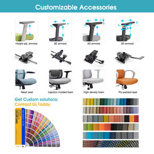 Silla de Oficina Ergonómica de Malla Completa con Respaldo Alto Ajustable al por Mayor - Product Image 6