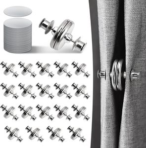 Fermeture magnétique permanente en NdFeB pour <span class=keywords><strong>rideaux</strong></span>, idéale pour la maison, le bureau et la chambre, 8 paires d'<span class=keywords><strong>aimants</strong></span> coupés nickelés soudés, sans perçage - Product Image 1