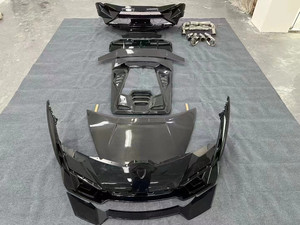 ชุดแต่งตัวถังคาร์บอนไฟเบอร์สำหรับ LP580/LP610 EVO รุ่นใหม่ พร้อมกันชนหน้าสไตล์ TecNIA - Product Image 6