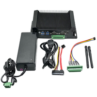 Nuevo Ordenador Industrial con Intel Celeron Quad Core, RAM DDR4, Doble LAN, Soporte GPIO, Alimentación de 9~36V, Win10/11/Linux, RS232/485
