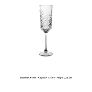 Verre à champagne Timeless Flut 17 cl Pasabahce H 22,5 cm Ø 6,4 cm - Product Image 3