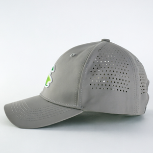 Gorra de Béisbol Injaevina Personalizada con Logotipo, Resistente al Agua, de 6 Paneles, Gris, con Visera Curva, Deportiva para Hombre - Product Image 3