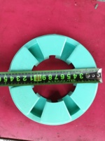 MAGNALOY ZD Couplage élastique universel flexible en aluminium à structure griffe/araignée avec tampon de coussinage pour arbre de machines d'impression