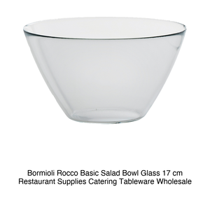Bol à salade en verre basique Ø 17 cm Bormioli Rocco - Product Image 2