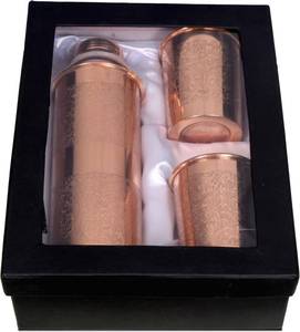 Botella de agua de cobre 100% hecha a mano, 1000 ml, a prueba de fugas y sin junta - Product Image 5