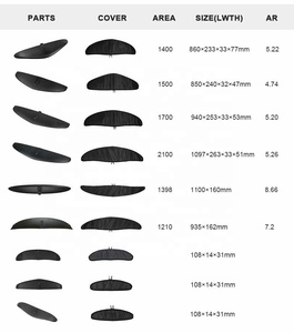 Planche de surf à foil manuelle en carbone et aluminium Waterplay Surfing, planche de surf à foil, stand up paddle board à foil, hydrofoil - Product Image 5