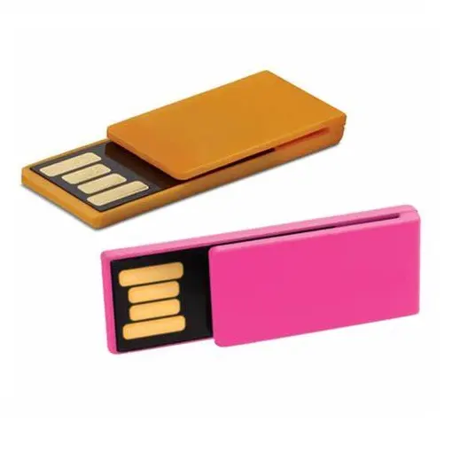 مخصص هدية البسيطة ورقة كليب محرك فلاش USB 8GB 16GB 32GB مشبك كتب USB فلاش القرص