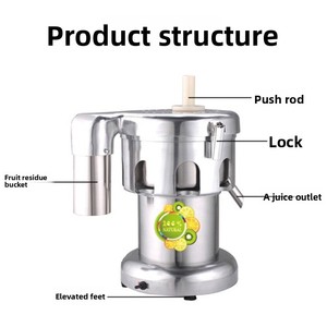 Espremedor Elétrico de Cana-de-Açúcar, Extrator de Suco de Frutas, Máquina de Extração de Suco de Laranja, Maçã e Manga, Espremedor Automático Mini Inteligente - Product Image 6