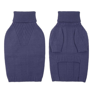 Vestido de malha para cães pequenos, suéter com capuz de moda de luxo, roupas para animais de estimação médias, fabricante chinês, roupa para cães - Product Image 4