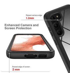 Custodia antiurto robusta in TPU per PC Defender con telaio in gomma per <span class=keywords><strong>Samsung</strong></span> Galaxy S23 <span class=keywords><strong>S22</strong></span> S21 custodia <span class=keywords><strong>Ultra</strong></span> Plus - Product Image 4