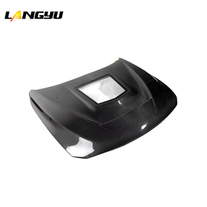 LANGyu Oto Kaporta Parçaları M3 M4 F80 F82 F83 Şeffaf Tarz Karbon Fiber Ön Kaput Kapağı BMW M3 F80 M4 F82 F83 Motor Kaputu için - Product Image 2