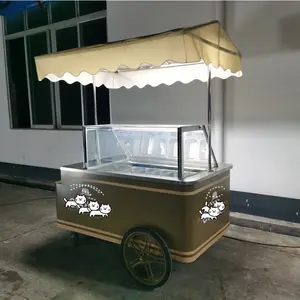定制制造标志冰淇淋手推车
