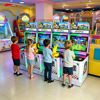 Máquina de Videojuegos Arcade Comercial 3D con Pistola, Pantalla Táctil Interactiva HD de 32 Pulgadas, Construcción Metálica, Luces Deslumbrantes