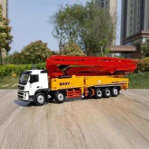 Modelo de Camión Bomba de 62 Metros de SANY Heavy Industry a Escala 1:50, Modelo de Camión Volvo de Aleación, Maquinaria de Ingeniería - Product Image 3