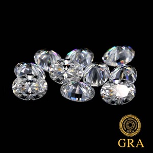 Drill More Jewelry Moissanite Oval Loose Stone D Color Synthetic Lab Created For Jewelry Making - Product Image 3
