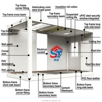 Casa Contenedor Moderna con Paneles Sándwich Desmontables para Uso en Hoteles, Oficinas y Viviendas - Casa Prefabricada Modular de Ensamblaje Rápido