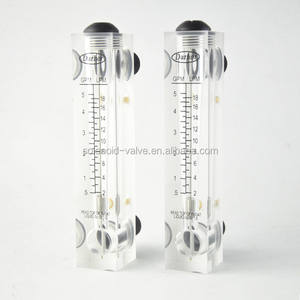 Medidor de flujo de aire acrílico DFA-15, 0,5-4LPM, regulador de flujo de agua, montaje en panel, medidor de flujo - Product Image 6