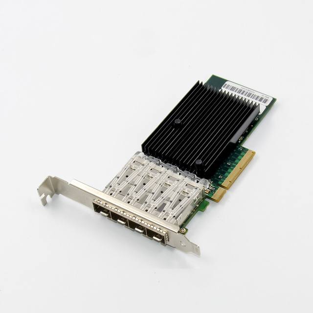 Hot-selling   AI Severs Converged NIC Network X710-DA4 PCIe X8 Quad-Port 10G SFP+ Server Network Card