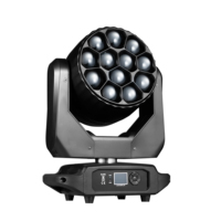 BE1240 12 pièces 40W RGBW 4-en-1 LED B-EYE Zoom Moving Head Light Effet Nid d'Abeille Contrôle DMX512 Alliage d'Aluminium pour Scène DJ