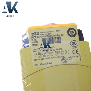 โมดูล X11P PNOZ 24VAC ความปลอดภัยของแท้777080โมดูล24VDC 7N/O 1N/C 2so - Product Image 1