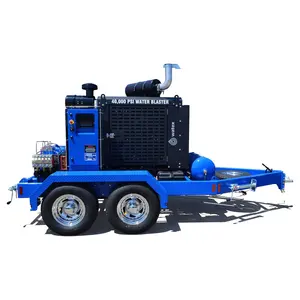 water jet drain pipe sewer cleaning machine high pressure cleaner hydroblasting equipment for sale hydro jetting clean