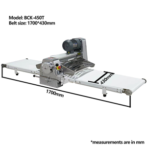 Macchina <span class=keywords><strong>per</strong></span> sgranatrice <span class=keywords><strong>per</strong></span> pasta Croissant reversibile in acciaio inossidabile - Product Image 2