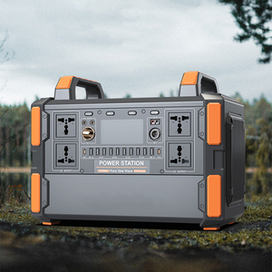 แคมป์ไฟฟ้าแบบพกพาสำหรับตั้งแคมป์ฉุกเฉิน220V แหล่งจ่ายไฟภายนอกอาคารใช้พลังงานสูง1000W - Product Image 2