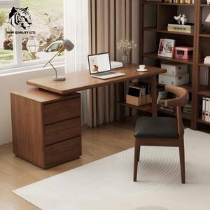 Precio de fábrica original al por mayor, personalizable, en stock, listo para enviar, diseño moderno, muebles para sala de estudio, mesa de estudio de madera. - Product Image 6