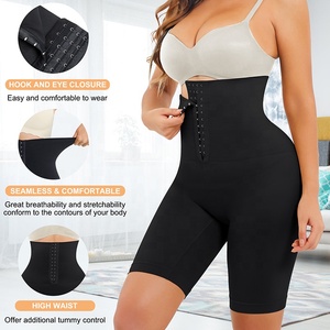 Cintura alta adelgazante colombiano levantamiento de glúteos Control de barriga pantalones cortos bragas moldeador de cuerpo sin costuras para mujeres - Product Image 3