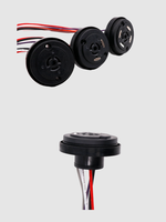 Série OJ-M713 – Photocellule à base 3 broches avec verrouillage par torsion pour éclairage public, prise NEMA avec couvercle mural arrière, réceptacle photoélectrique