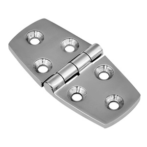 Bisagra marina de acero inoxidable, 38x76mm, seis orificios, resistente a la corrosión, para reparación de puertas de barco - Product Image 1