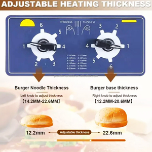 Thương mại bánh mì nướng lò bánh sandwich máy tự động <span class=keywords><strong>Hamburger</strong></span> Bun nướng bánh mỳ thương mại Burger Máy sưởi ấm - Product Image 3