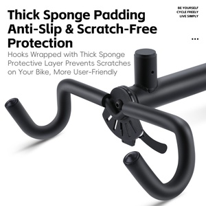 WEST BIKING <strong>Bike</strong> Rack <strong>Garage</strong> Wall Mount Bicycles Bicycle Carrier Rack <strong>Bike</strong> Bicycle <strong>Hook</strong> Hanger <strong>for</strong> <strong>Garage</strong> Indoor - Product Image 4