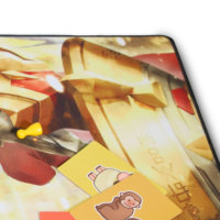 Bords verrouillables Grand tapis de souris Tapis de jeu de table Matériau de tapis de souris en caoutchouc personnalisé