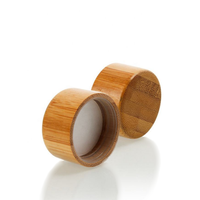 Bouchon en bois de bambou 40033 400/33 400/28 40028 GPI à visser pour bouteilles d'eau, de gin, de vodka, de tequila et de spiritueux