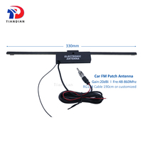 Antenne amplificateur de signal interne pour voiture, nouvelle conception, FM/AM, antenne radio pour véhicule récréatif, antenne de voiture
