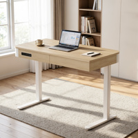Tables de bureau multifonctionnelles PRORIALS, bureau en bois massif, design moderne et luxueux pour usage commercial, bureau d'étude, bureau d'ordinateur