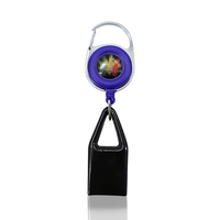 Vente en gros de porte-clés avec logo personnalisé de qualité supérieure, support de briquet en laisse à clip rétractable pour prévenir les pertes créatives avec différentes tailles