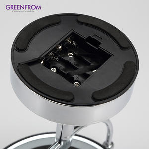 8.5 इंच डबल साइड एचडी ग्लास और आवर्धक धातु के नेतृत्व वाले डेस्कटॉप मेकअप मिरर - Product Image 4