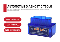 Mini Elm327 OBD2 V2.1, Herramienta de Diagnóstico para Auto, Escáner OBD 2, Adaptador OBDII Elm-327