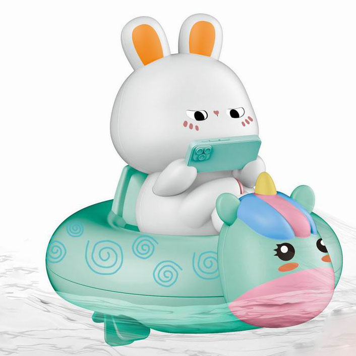 Пластиковая игрушка для купания в виде кролика