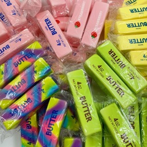 Pinch Le Slow Rebound Hachimi Pu Material Butter Stick Soft Butter Bar Children's Decompression Small Toy Model Qianqu - Product Image 1