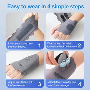 ขายส่งอุปกรณ์พยุงข้อมืออัจฉริยะแบบปรับได้ EMS Thermal สำหรับกีฬาและการดูแลประจำวันกลางแจ้ง - Product Image 4