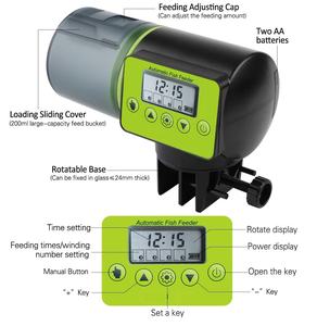 OEM ODM 자동 물고기 피더 방습 자동 물고기 피더 수족관 탱크 타이머 피더 물고기 음식 디스펜서 - Product Image 2