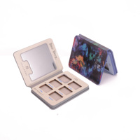 Customiser votre propre logo emballage cosmétique boîte vide de maquillage en carton coloré boîte de palette d'ombres à paupières