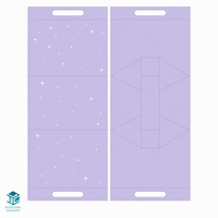 Boîte cadeau magnétique triangulaire personnalisée en gros avec poignée découpée, boîte d'emballage rigide en papier pliable, impression de logo personnalisée