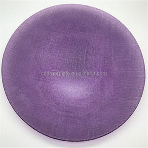 Plato de presentación con diseño de color morado, directo de fábrica, para bodas y fiestas. - Product Image 2