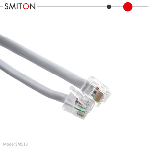 Câble téléphonique Patch Cord 6P6C <span class=keywords><strong>RJ12</strong></span> Câble téléphonique rond <span class=keywords><strong>10M</strong></span> - Product Image 2