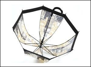 OEM personnalisé 28 pouces 8K impression dôme poignée ronde rose <span class=keywords><strong>transparent</strong></span> <span class=keywords><strong>parapluie</strong></span> - Product Image 3