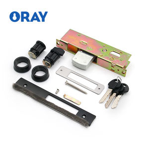 Mcdonalds <span class=keywords><strong>KFC</strong></span> ล็อกร่องประตูอลูมิเนียมงานหนักที่มี3คีย์สำหรับอเมริกากลางและใต้ - Product Image 4